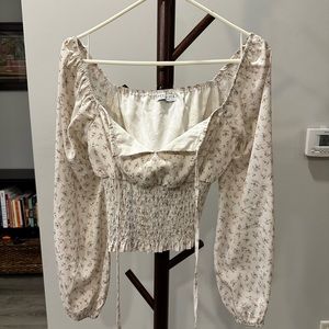 Cropped Floral Shirt from Boutique in NYC